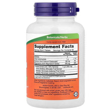 Triphala supplement bottle back, Supplement Facts panel with botanical ingredient list
