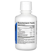 California Gold Nutrition KIDS liquid calcium supplement bottle, Supplement Facts label