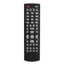 Black remote control with buttons for HDMI DVD player functions