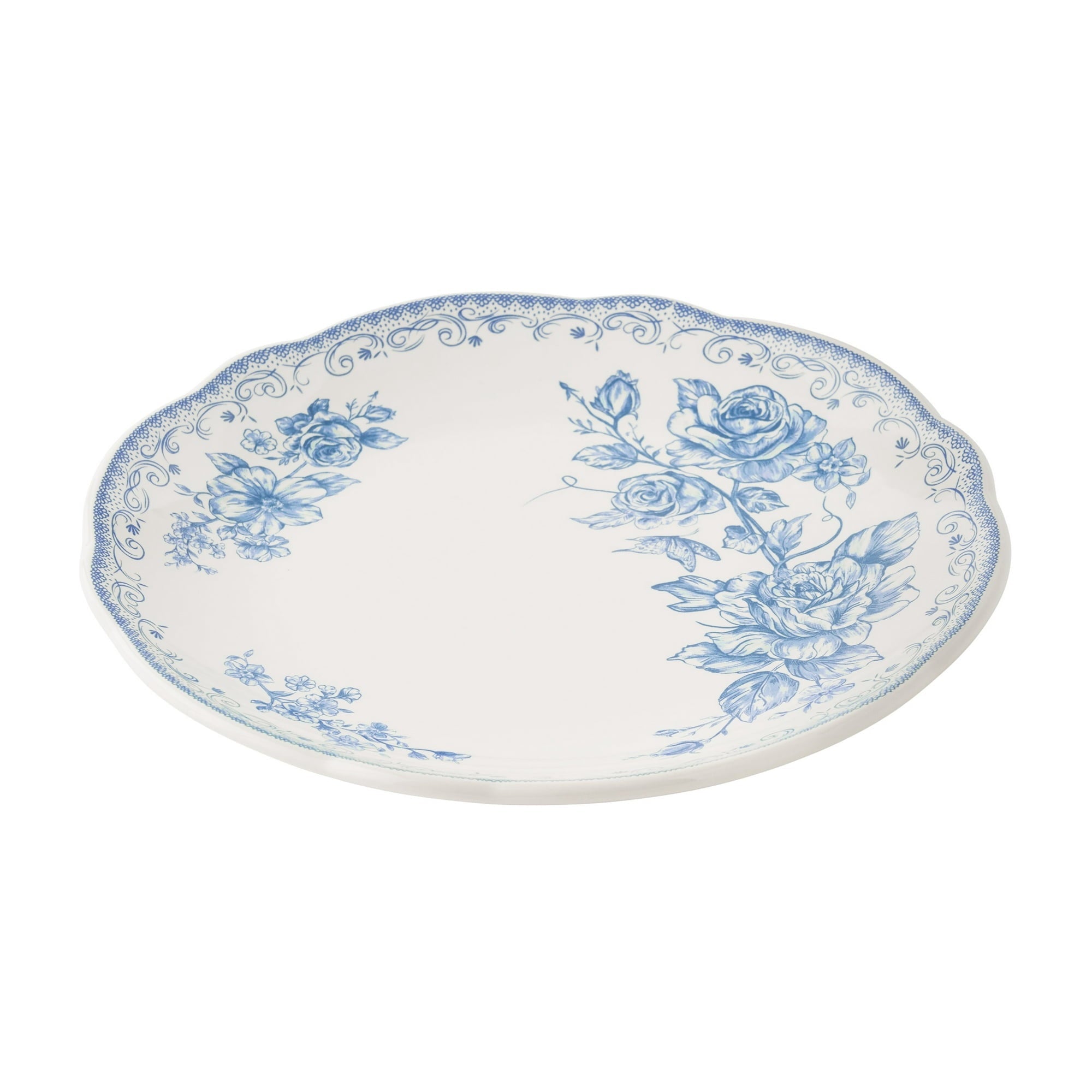The Pioneer Woman Agatha Stoneware Salad Plate, Blue