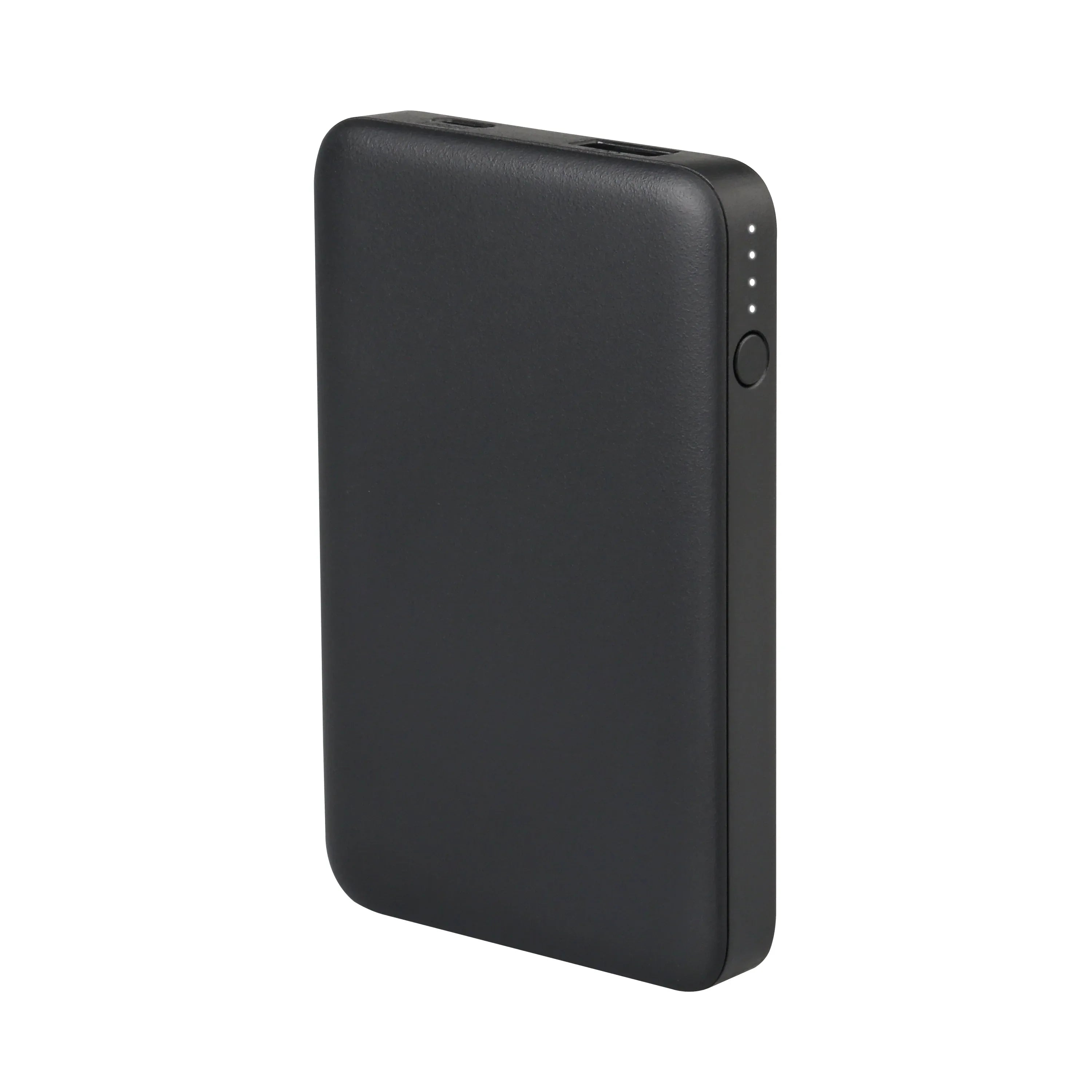 onn 5000mAh Portable Power Bank with USB-C and USB-A ports, Compact Size, LED Indicator Lights, Black - Compatible with iPhone, iPad, AirPods, Samsung Galaxy, Note, Pixel & More - USA MEGA SHOP
