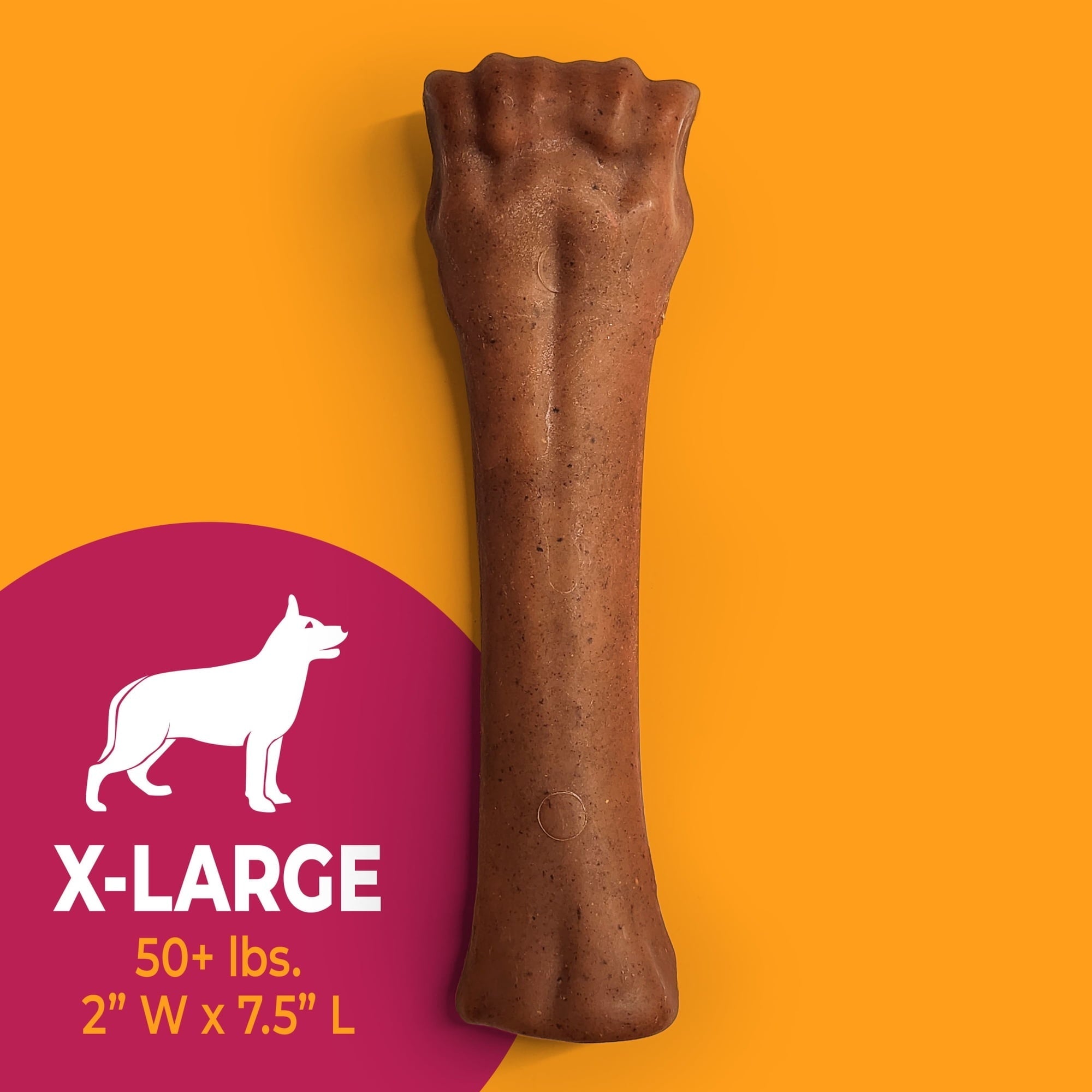 Nylabone Strong Chew Antler Dog Toy, Dog Chew Toy, Made with Real Venison Flavor, Medium, 1 Count
