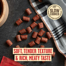 Slow-cooked dog training treats, soft tender texture and rich meaty taste