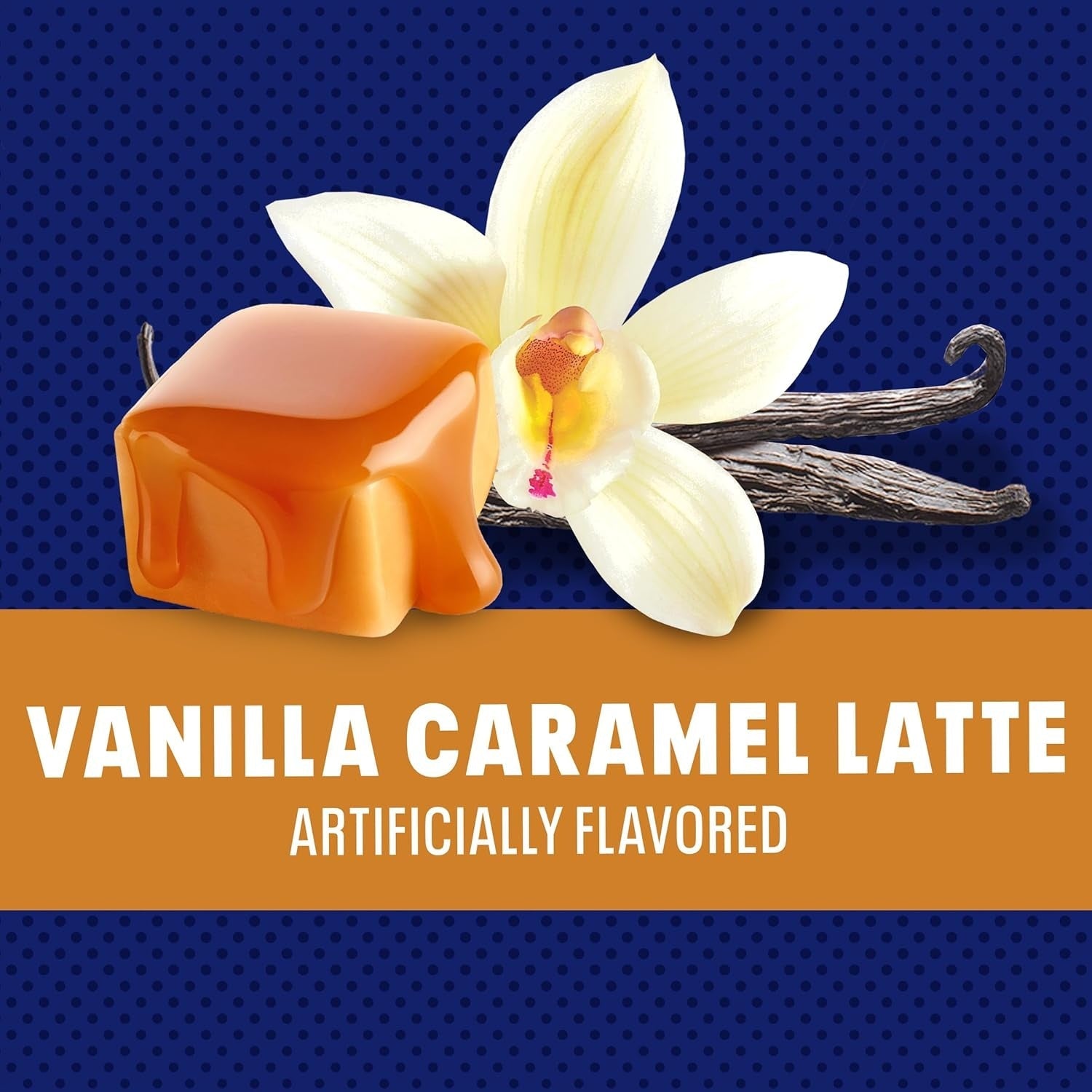 Maxwell House Vanilla Caramel Latte Mix, 8.7 oz + French Vanilla Café-Style Instant Coffee Beverage Mix, 4.3 oz, (Variety Pack)