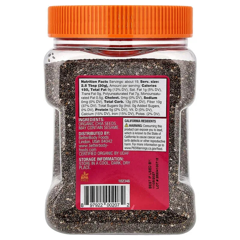 BetterBody Foods, Organic Super Seeds