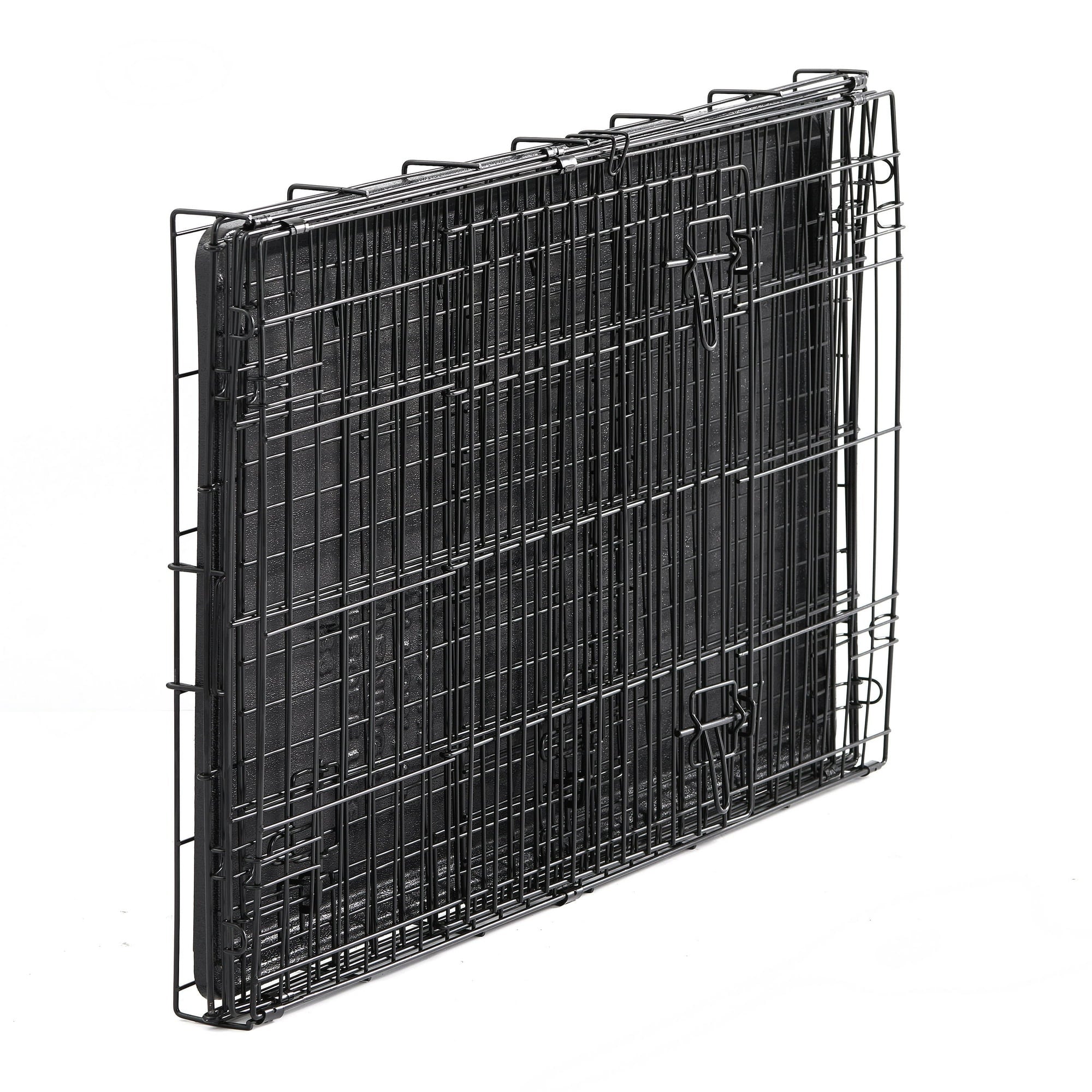 Vibrant Life Foldable 22" Wire Crate for Dogs with Divider and Leak-Proof Tray