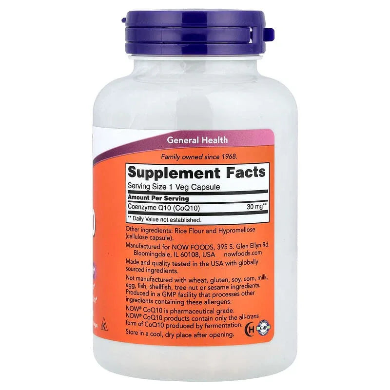 NOW Foods, CoQ10 - USA MEGA SHOP