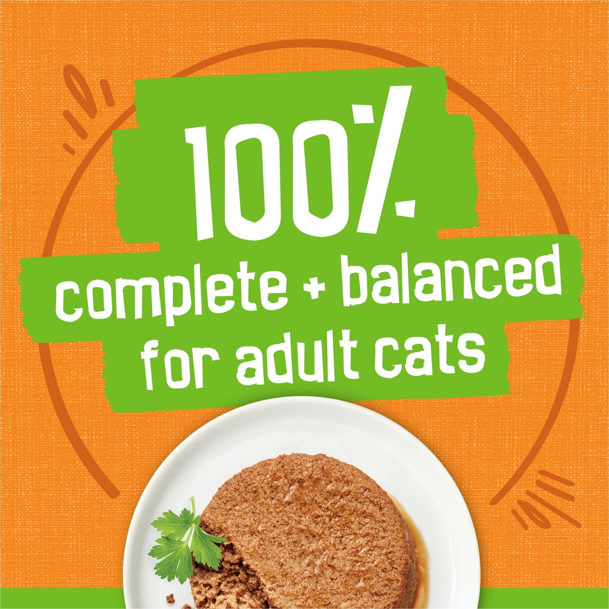 (12 pack) Purina Friskies Pate, Poultry Platter, Wet Cat Food, 5.5 oz Can