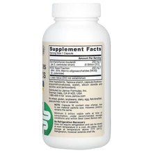 Supplement Facts label on vegan probiotic bottle, serving size per capsule