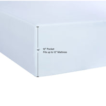 Microfiber fitted bed sheet with deep pocket and corner stretch