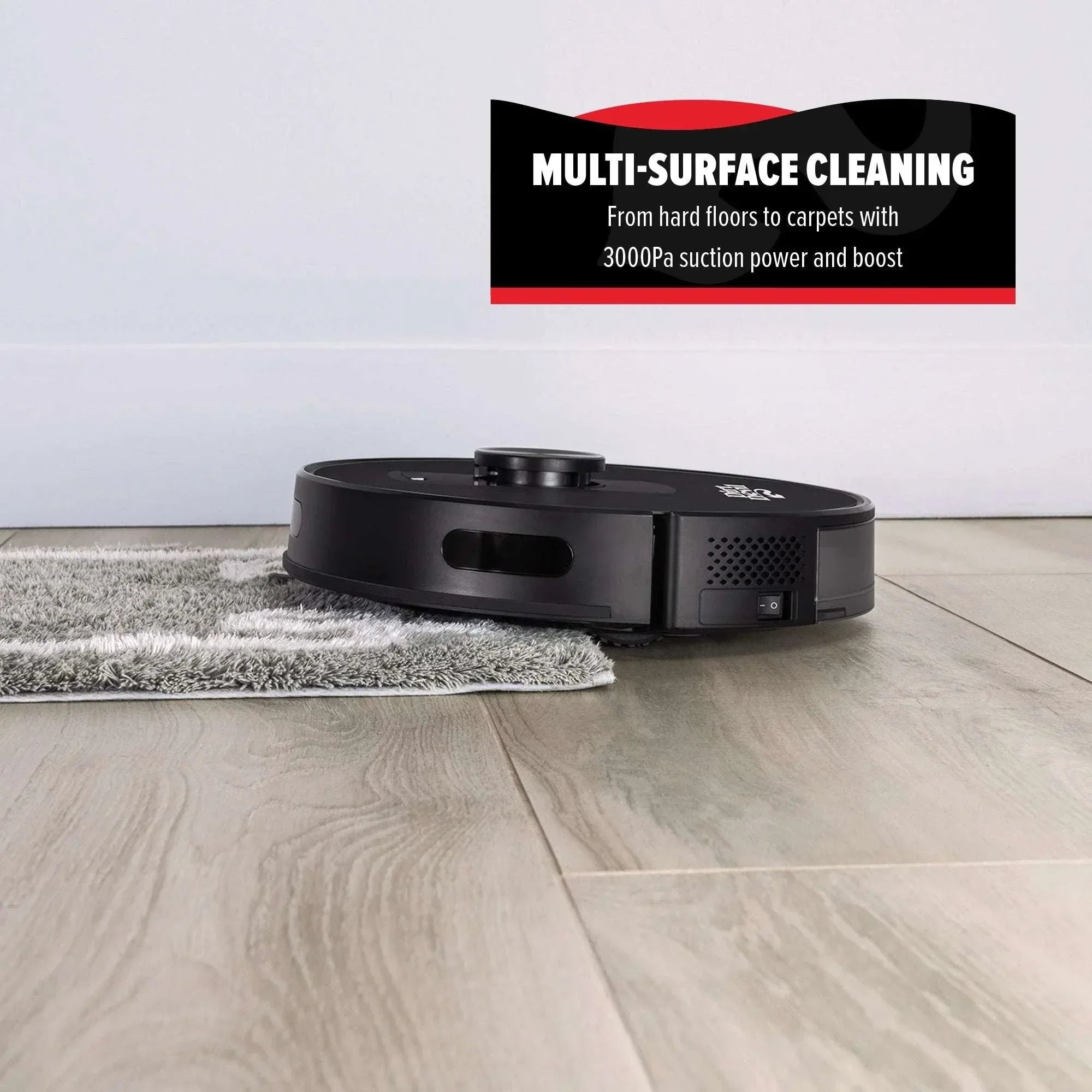 Dirt Devil Robot Vacuum for Carpet and Tile Floors with LIDAR Navigation, Wi-Fi-enabled App, 110 Minute Run-Time for Daily Cleaning, Model #EV3420 - USA MEGA SHOP