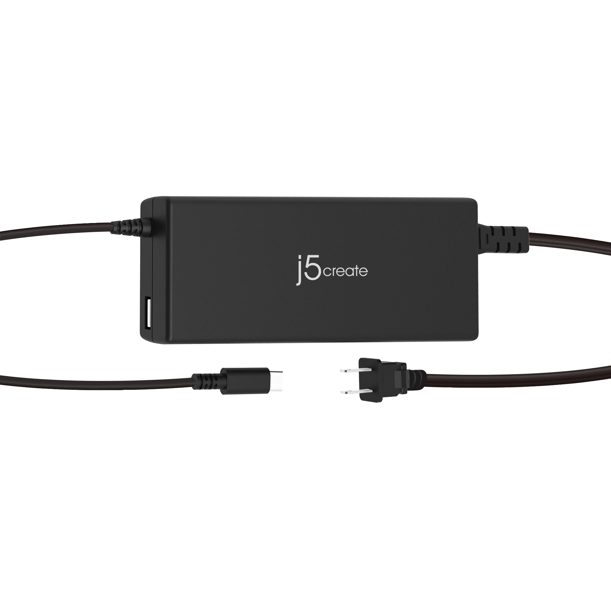 j5create j5 100w USB-C Super Electronic Charger with Type-A port for MacBook, Nintendo Switch, iPad, iPhone, Android phones, USB-C laptops, JUP2290