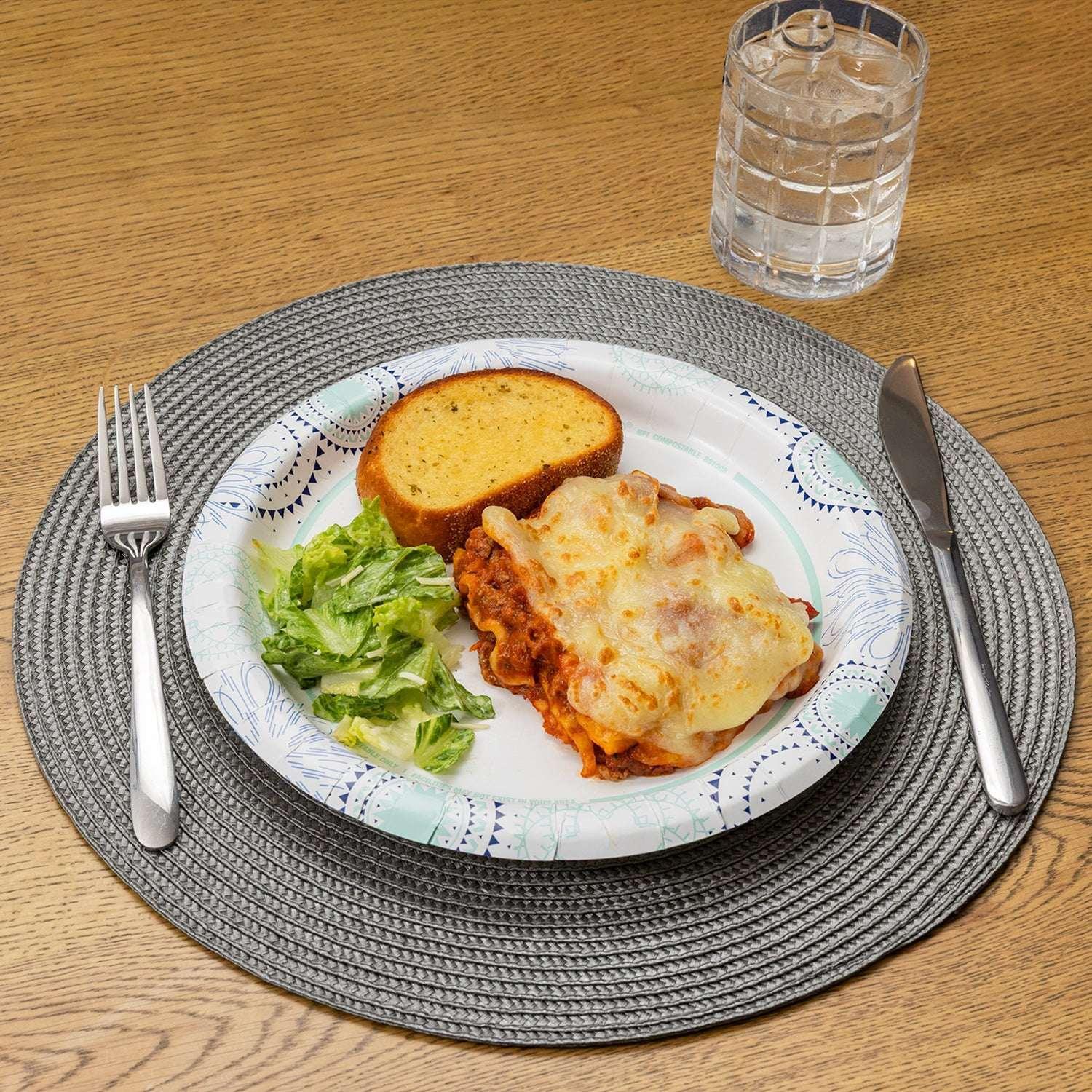 Great Value Disposable Paper Plates, 10", 150 Count
