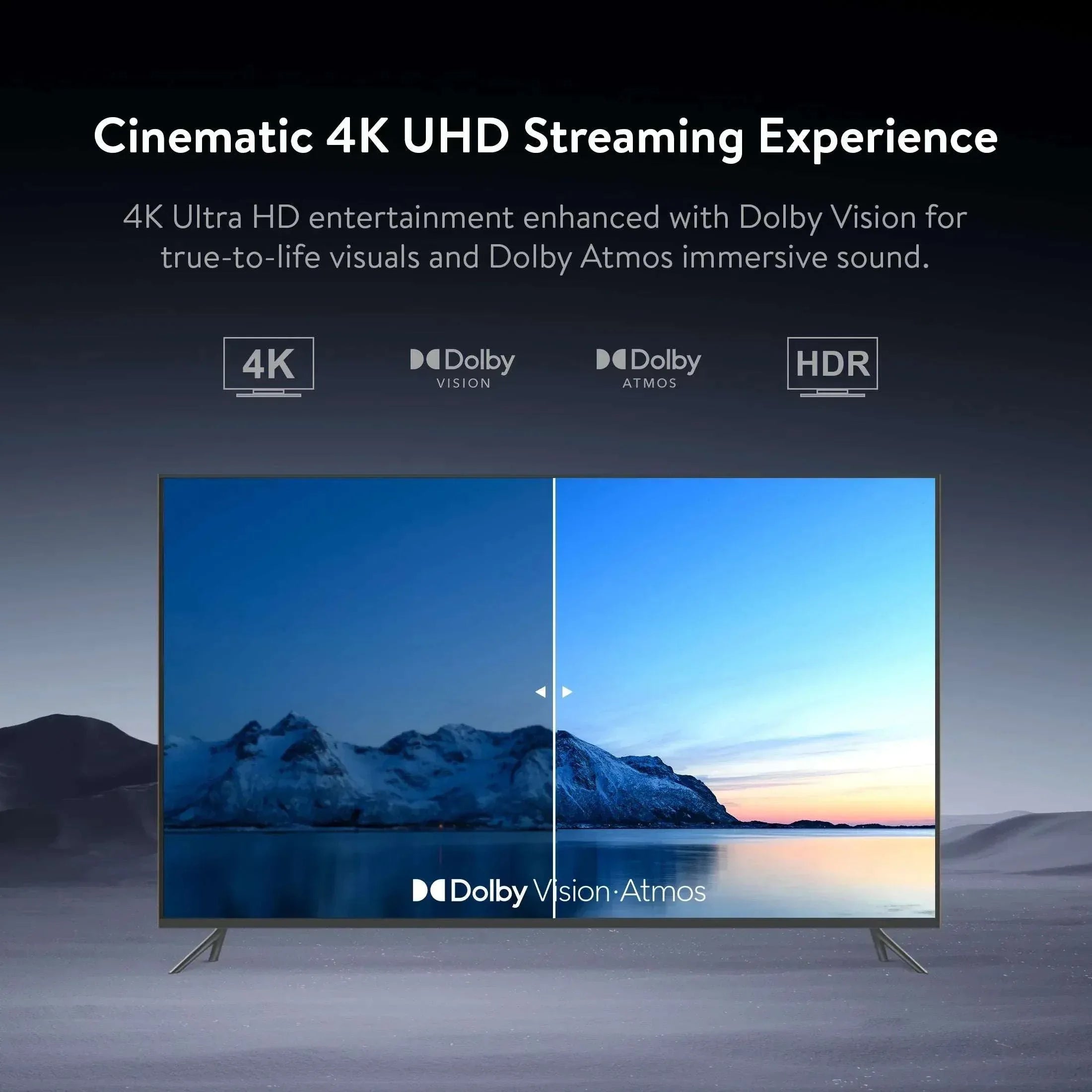 onn 4K Streaming Device, Google TV - Fast Streaming, Ultra HD, 8GB Storage, 2GB RAM, Remote with Voice Control