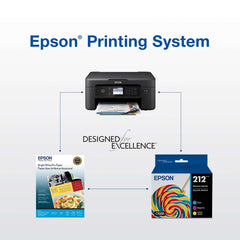 EPSON 212 Claria Ink Standard Capacity Color Combo Pack (T212520-S) Works with WorkForce WF-2830, WF-2850, Expression XP-4100, XP-4105