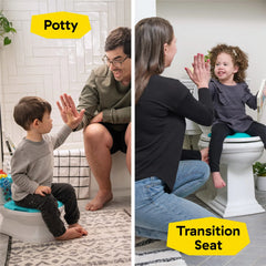 Baby Einstein Geared for Success 2-in-1 Potty Training System, Unisex, Ages 18 Months+ - USA MEGA SHOP