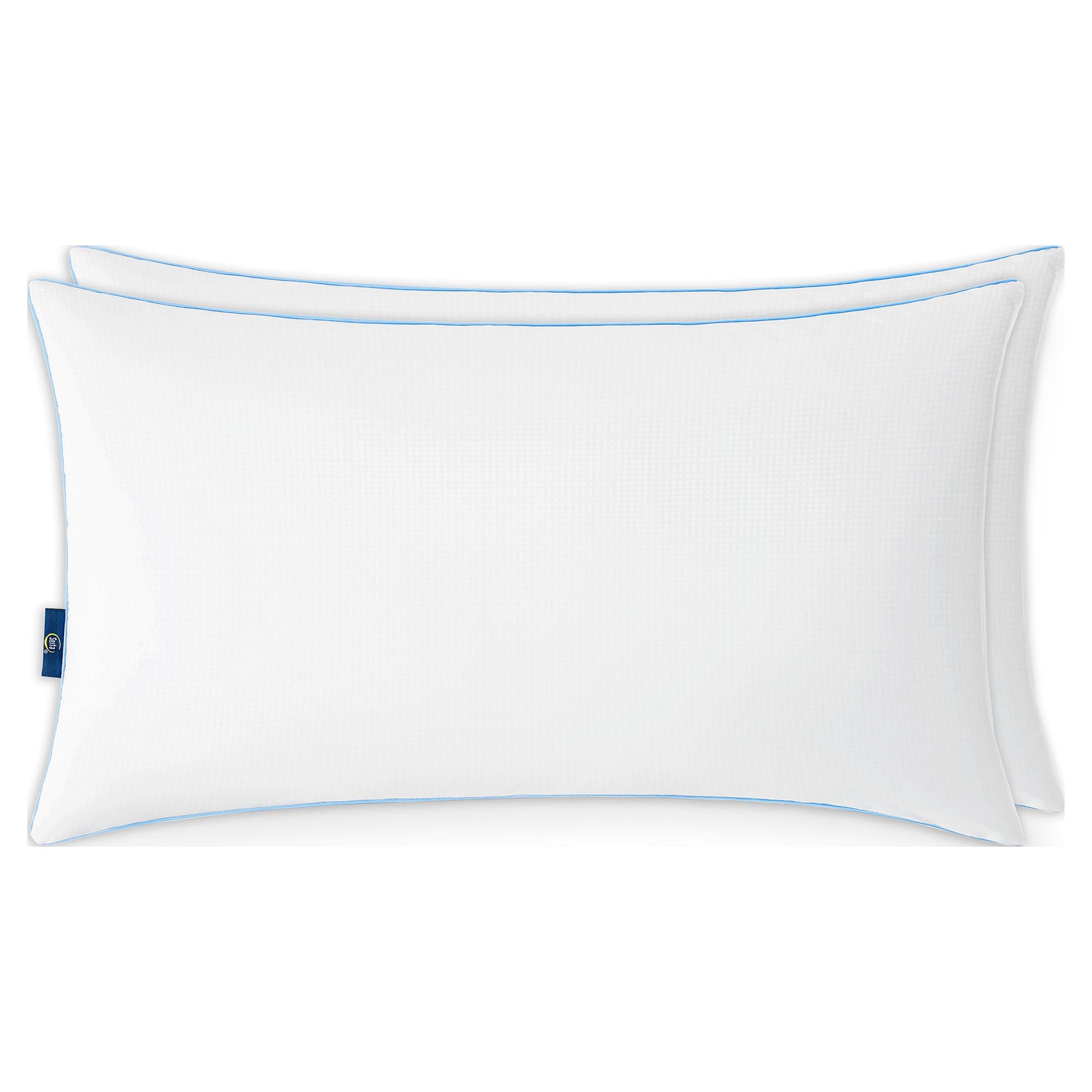 Sertapedic Cool Nites Bed Pillow, King, 2 Pack