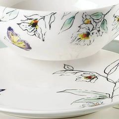 Oneida Entertain 365 12-Piece Botanica Dinnerware Set (Service for 4)
