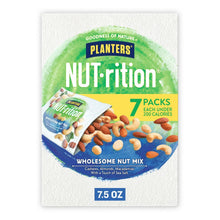 PLANTERS Nut-rition wholesome nut mix 7-pack box with 7.5 oz on front