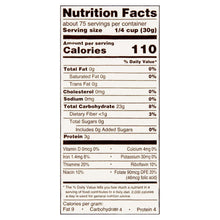 Nutrition Facts label for all-purpose flour with calories and daily value chart
