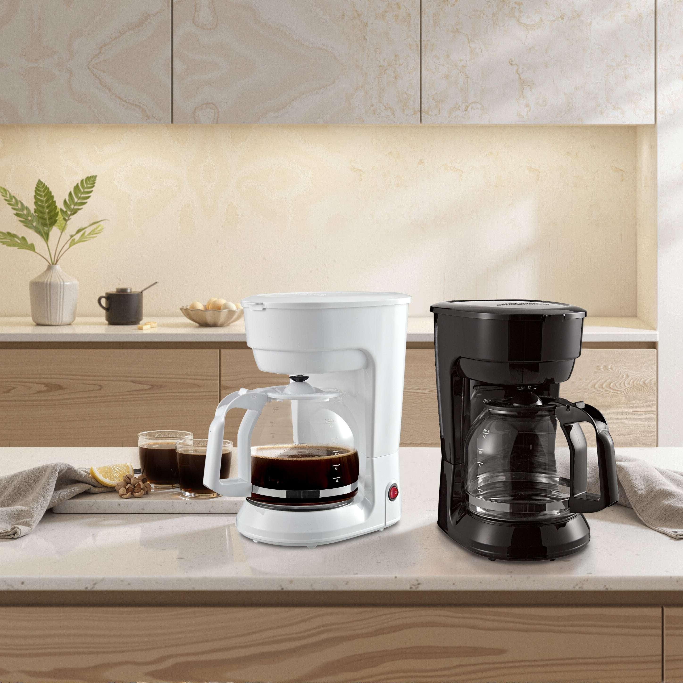 Mainstays Black 12-Cup Drip Coffee Maker