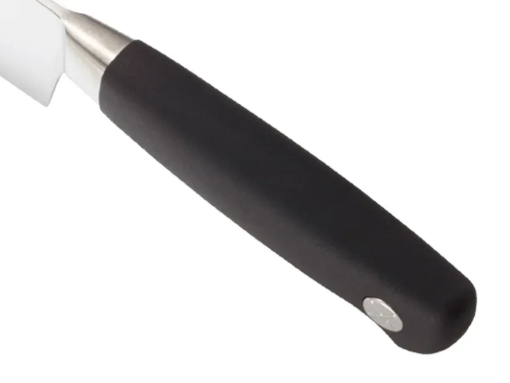 Mercer Culinary Genesis 8" Steel Short Bolster Chef's Knife, Black - USA MEGA SHOP