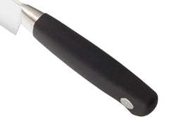 Mercer Culinary Genesis 8" Steel Short Bolster Chef's Knife, Black - USA MEGA SHOP