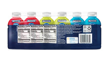 Hydration beverage pack back with Nutrition Facts panels and barcode