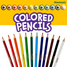 Crayola pre-sharpened colored pencils, 12-pack, labeled nontoxic