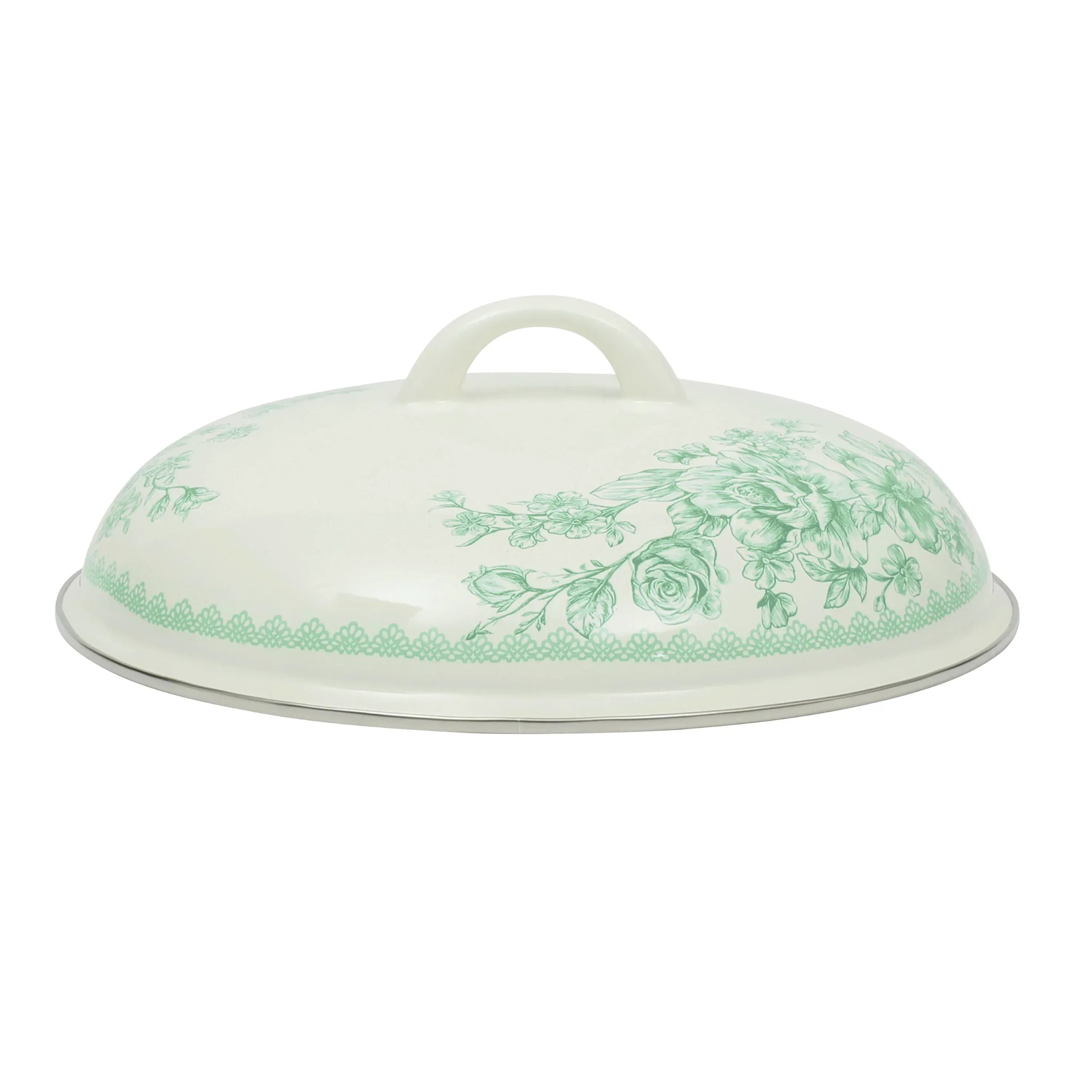 The Pioneer Woman Agatha 12-Quart Enamel on Steel Stock Pot