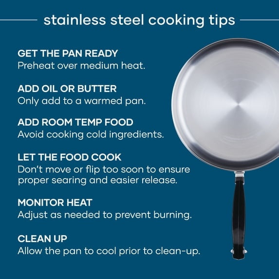 Farberware Classic Series 1 Quart Stainless Steel Sauce Pan with Lid, Induction Compatible, Metal Utensil and Dishwasher Safe, Stainless Steel