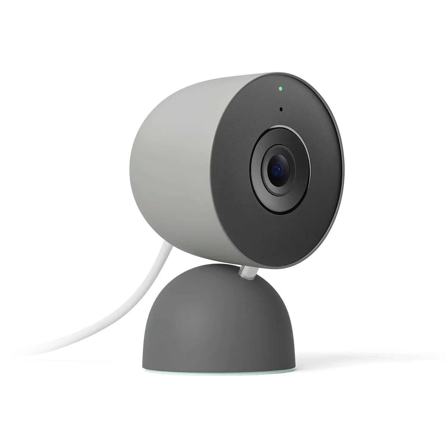 Google Nest Cam Indoor (Wired, 3rd Gen) - Indoor Security Camera with 2K Video - Works with Google Home - With Gemini - Berry