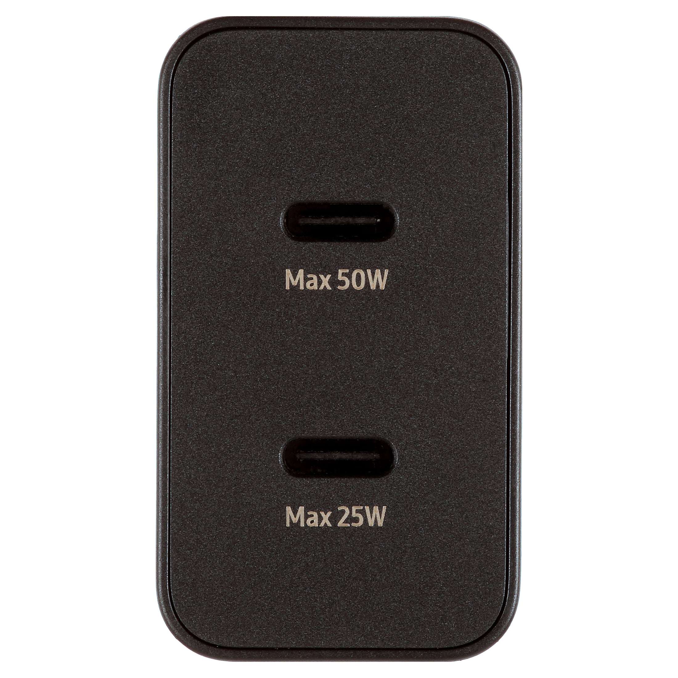 Samsung 50W Duo Power Adapter, Black (Cable not included)