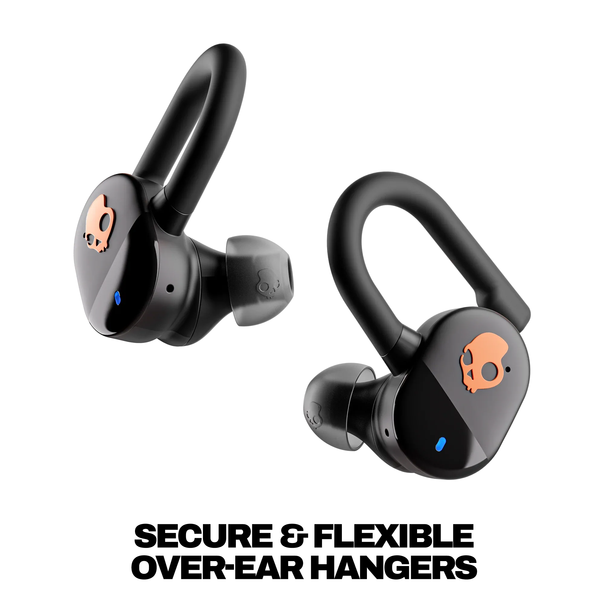 Skullcandy Push Play Active XT True Wireless Inner Ear Earbuds, Black
