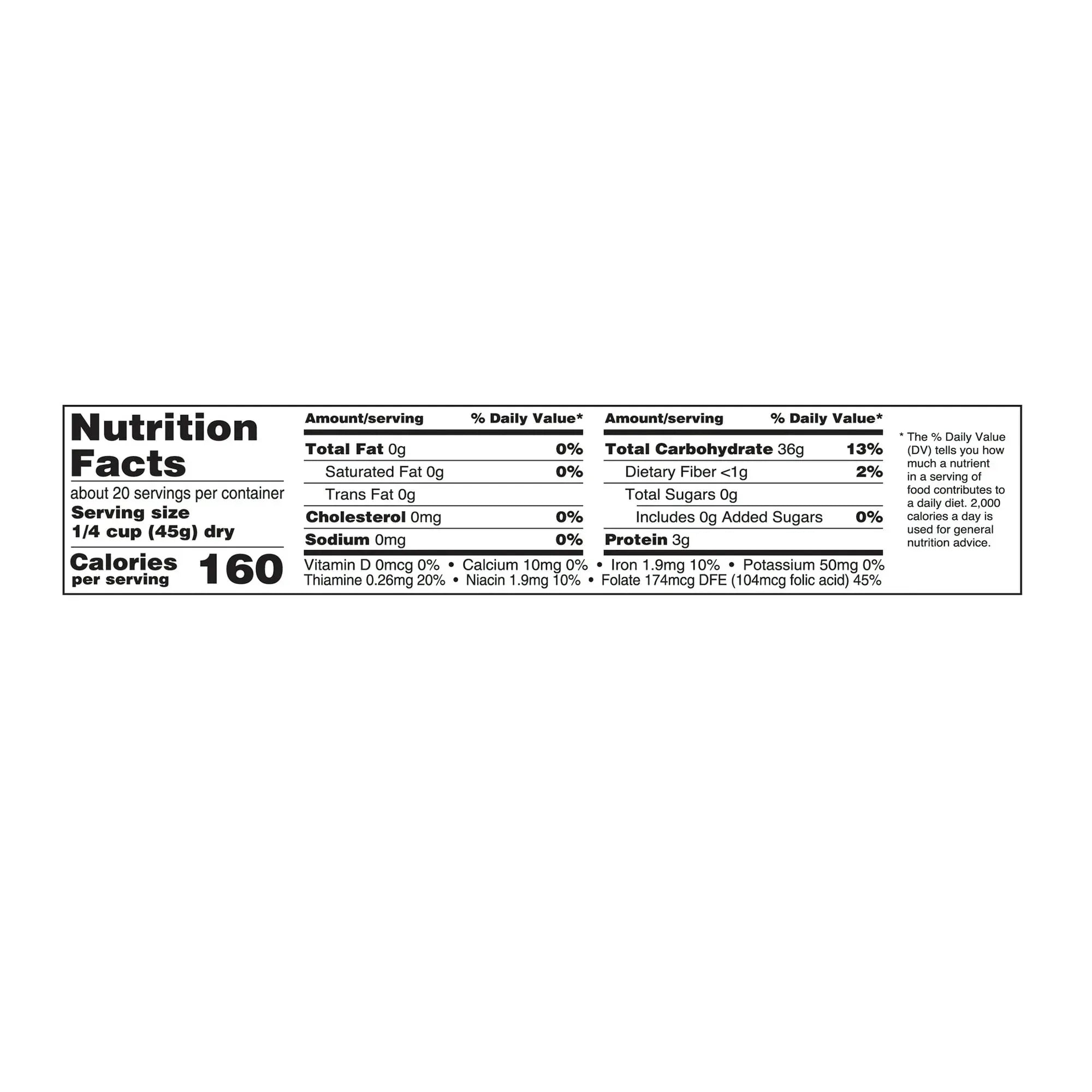 Great Value Long Grain Enriched Rice, 32 oz
