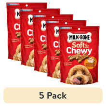 Milk-Bone Soft & Chewy dog treat pouches, 5-pack