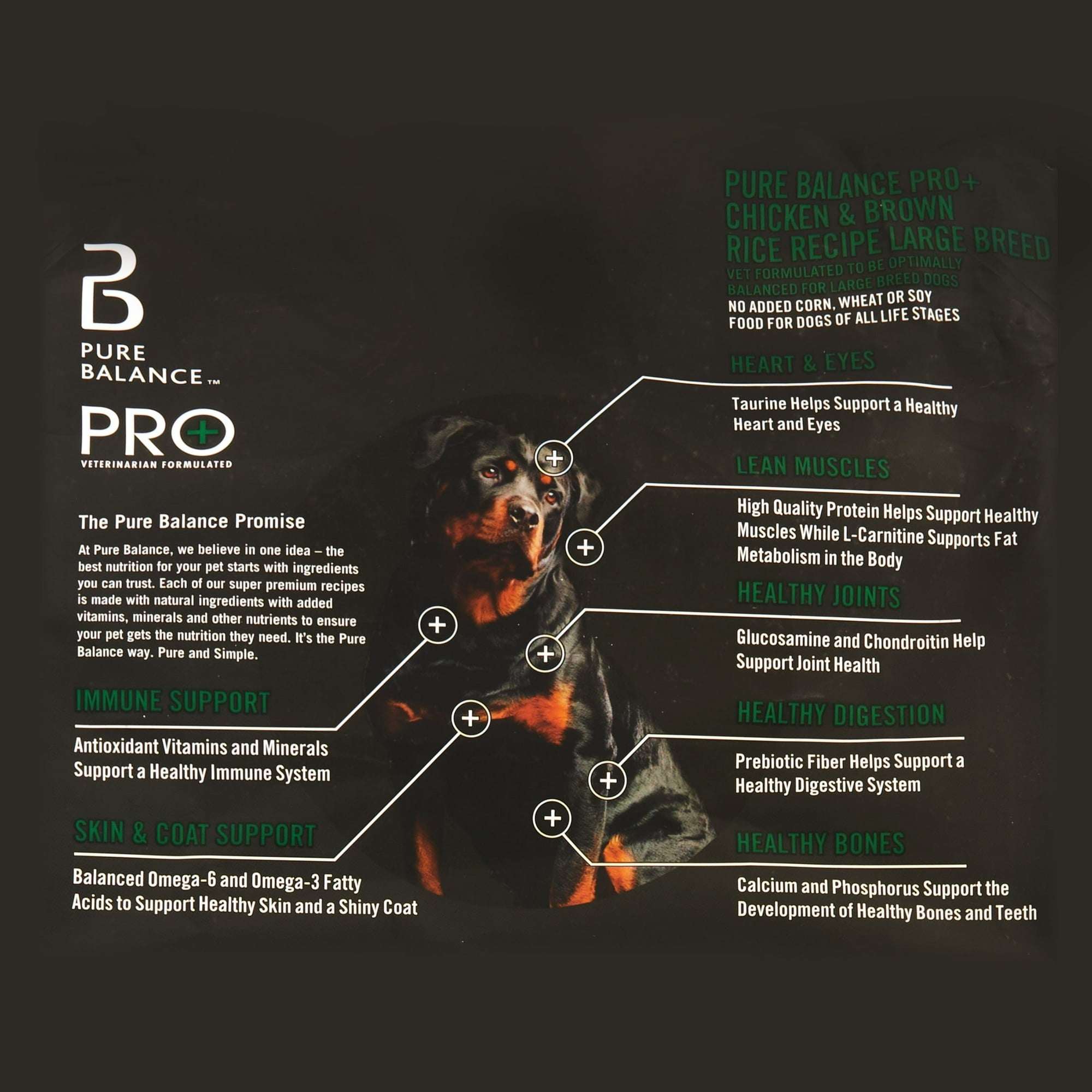 Pure Balance Pro+ Large Breed Chicken & Brown Rice Recipe Dry Dog Food