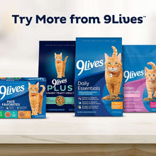 9Lives cat food paté favorites variety pack with multiple can boxes