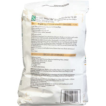 White Lily self-rising flour bag, back panel with recipe and ingredient text