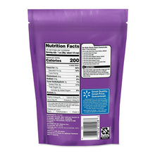 Back-of-pack nutrition facts and ingredient panel for chopped pecans