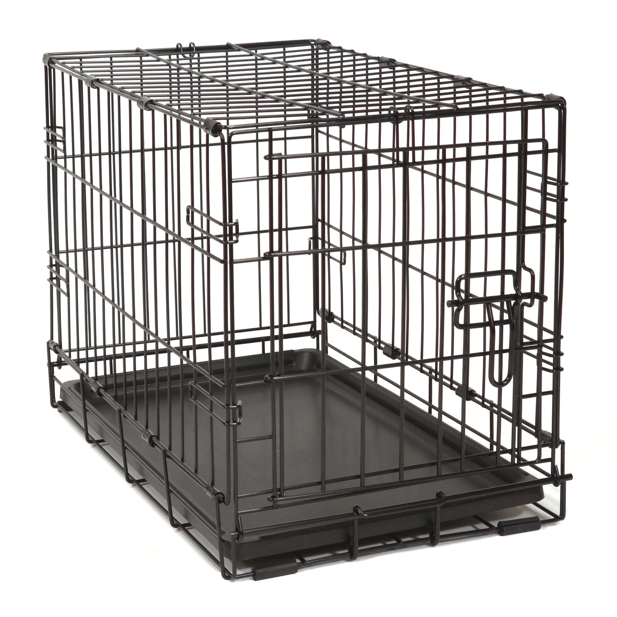 Vibrant Life Foldable 22" Wire Crate for Dogs with Divider and Leak-Proof Tray