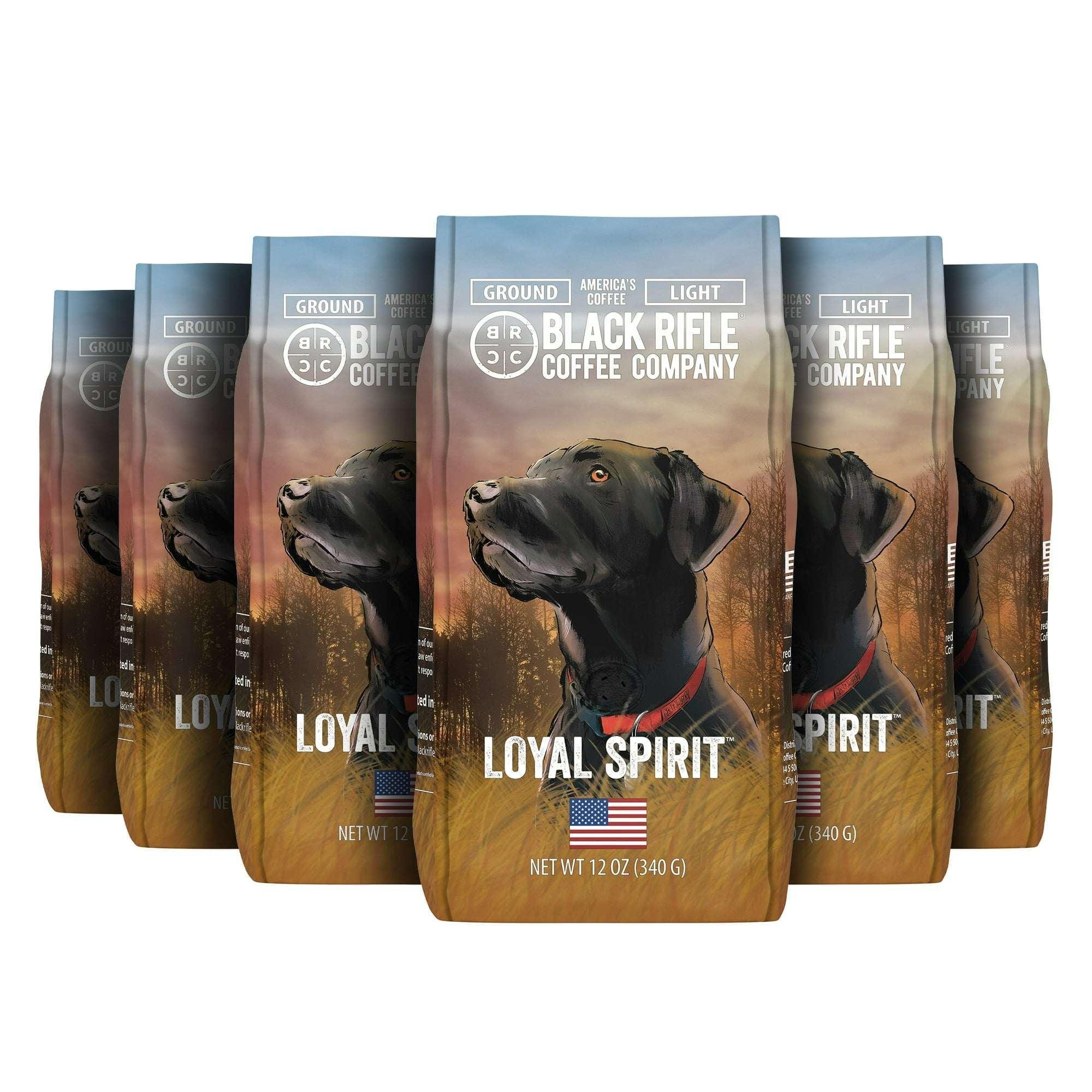 Black Rifle Coffee Company Loyal Spirit, Light Roast, Ground Coffee, 12 oz