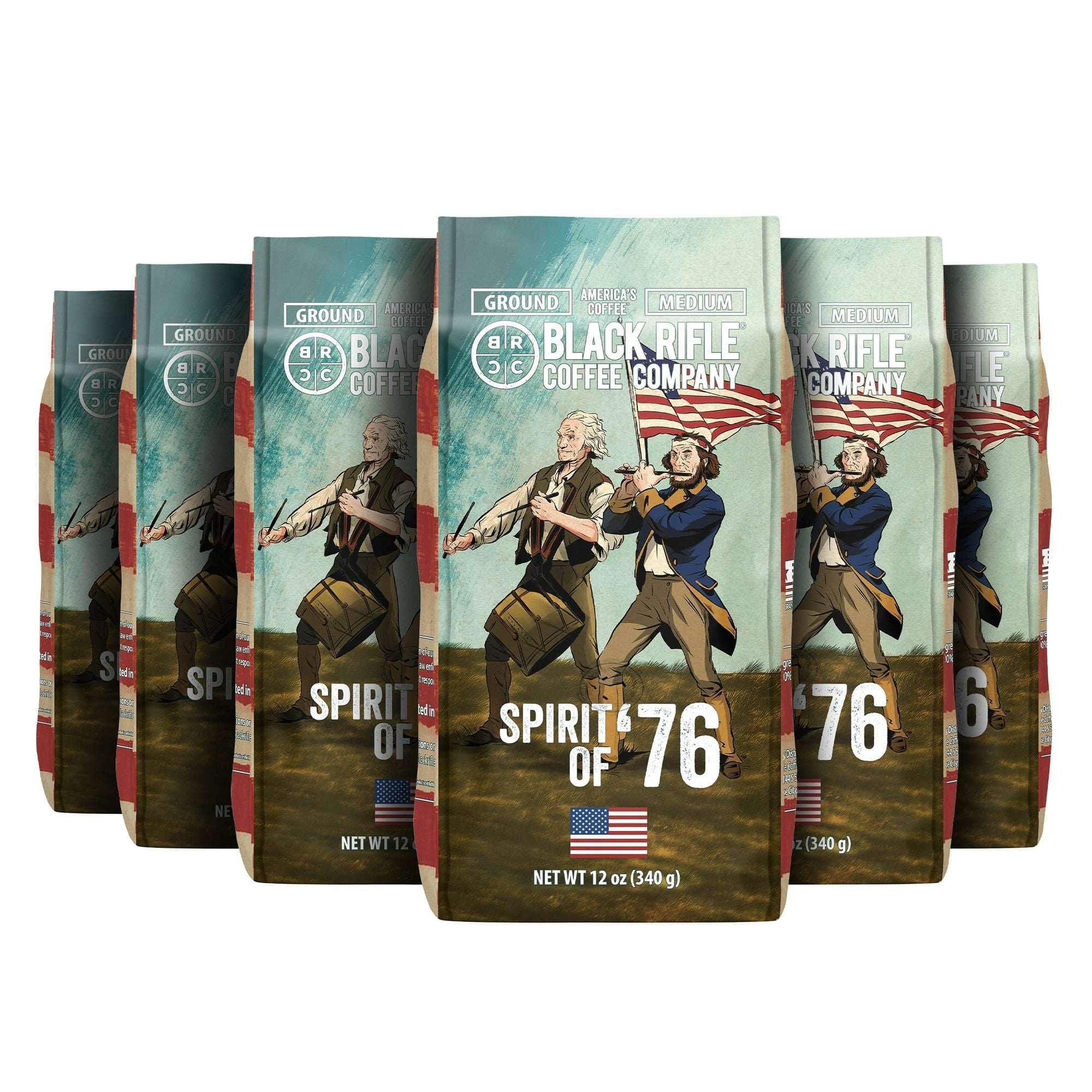 Black Rifle Coffee Company Loyal Spirit, Light Roast, Ground Coffee, 12 oz