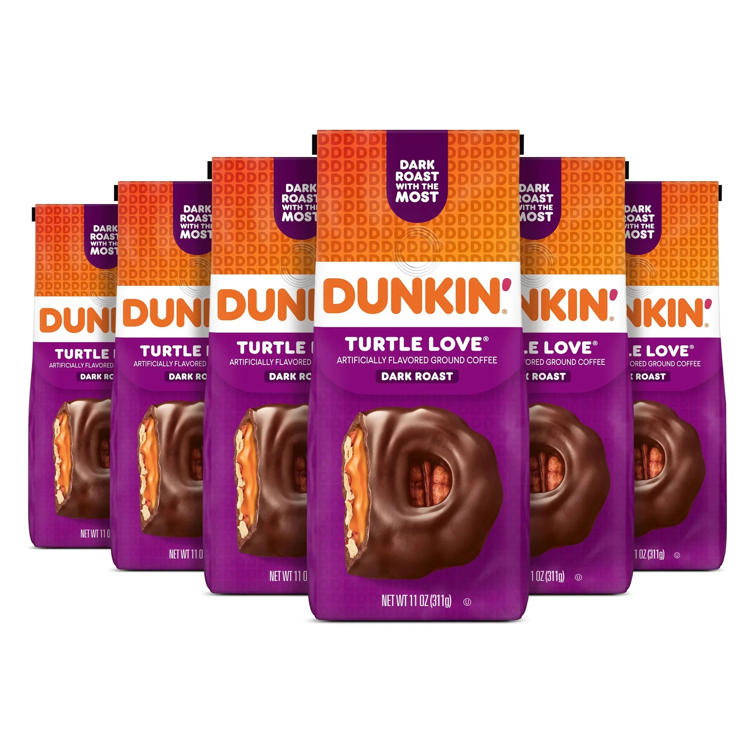 Dunkin’ Caramel Me Crazy Ground Coffee, 11 oz