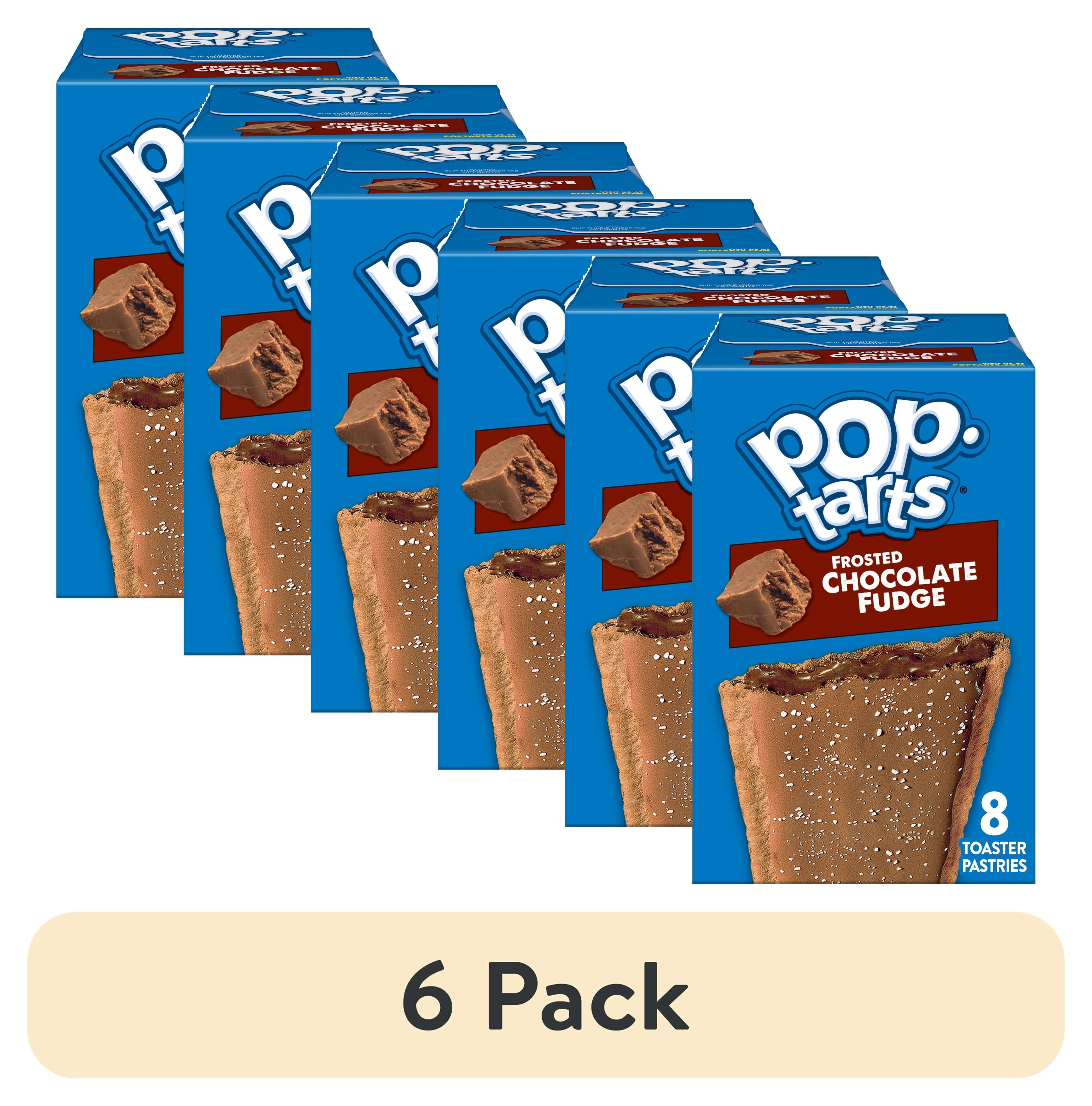 Pop-Tarts Frosted Chocolate Fudge Toaster Pastries, Breakfast Foods, Shelf-Stable, 13.5 oz (8 Count)