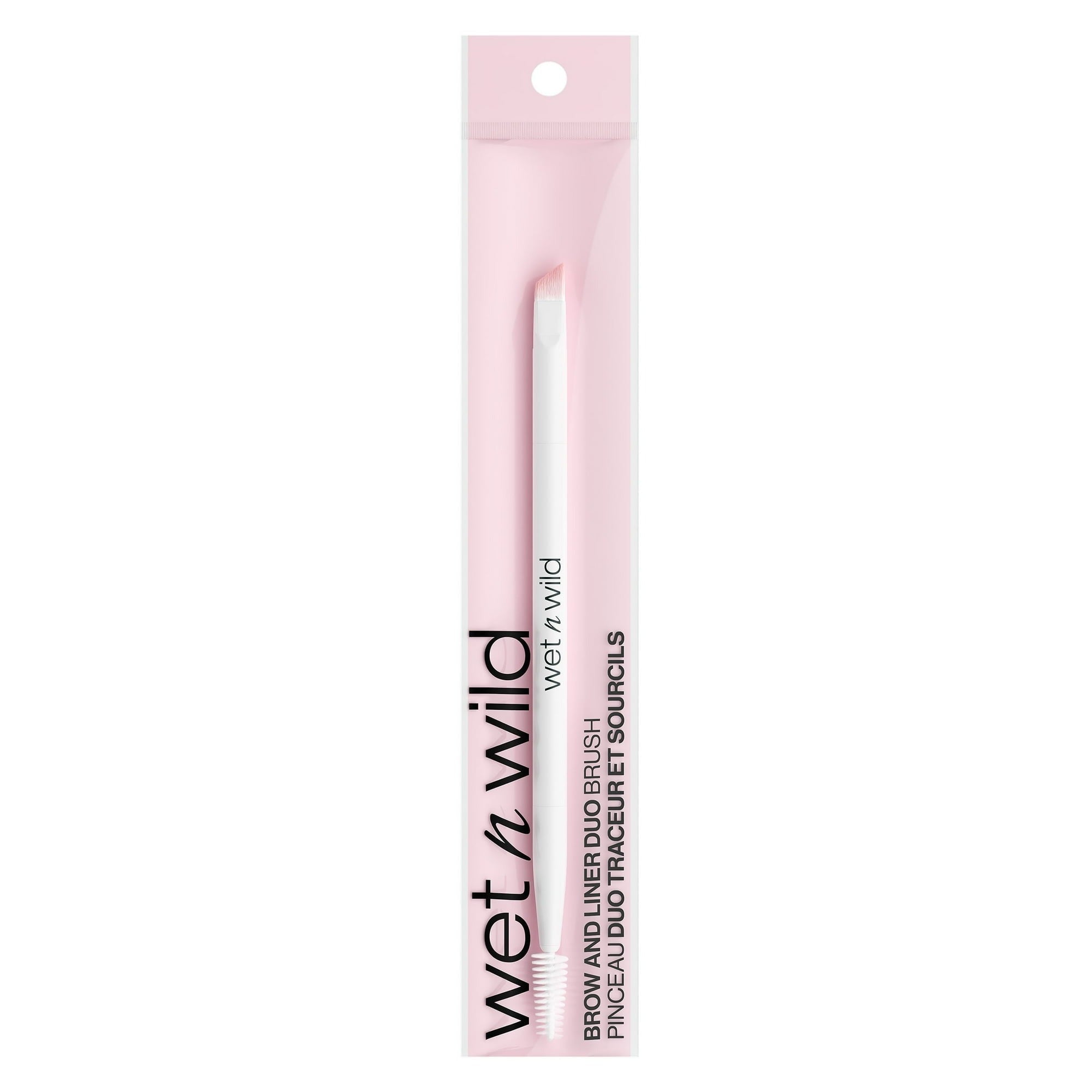 (6 pack) wet n wild Essential Brush - Brow & Liner Duo Brush