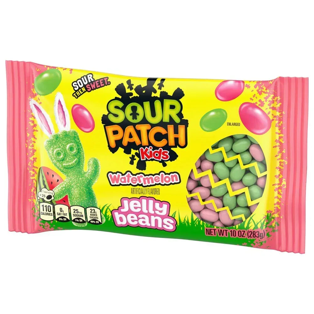 Watermelon Jelly Beans, Easter Candy, 10 Oz