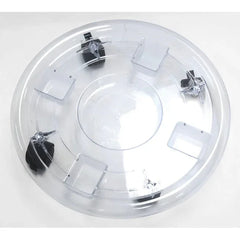 Style Selections 16-in L x 16-in D x 3.34-in H Clear Plant Caddy - USA MEGA SHOP