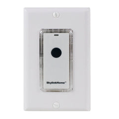 SkylinkHome Wall Switch with Snap-On Remote (WE-318)