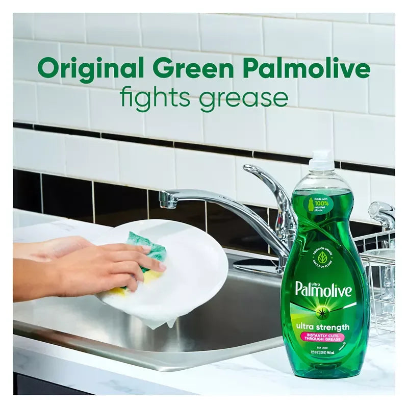 Palmolive Ultra Strength Dishwashing Liquid - Original Scent, 102 fl. oz. - USA MEGA SHOP